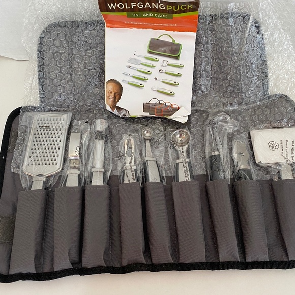 Brand New!  10 Piece Garnishing Set, Wolfgang Puck! - Picture 1 of 7